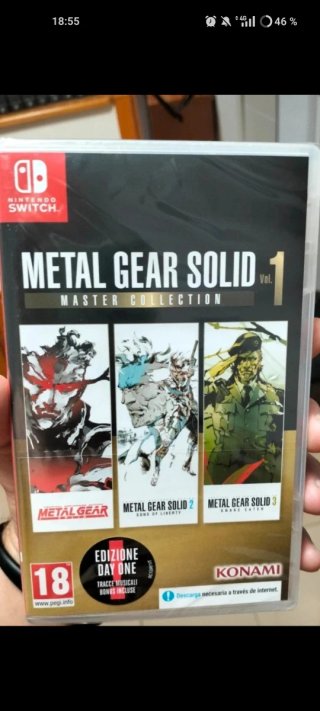 Precintado metal gear solid+regalo