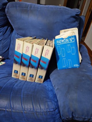 Mil ideas de costura + 22 sobres de patrones.