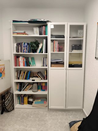 2 Estanterías Billy IKEA Blancas