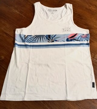 Camiseta Tirantes Billabong Blanca Talla S