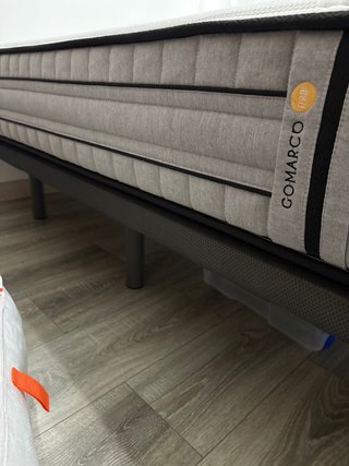 Cama 90cm con Colchón Gomarco