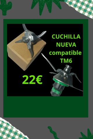 CUCHILLA NUEVA TM6 THERMOMIX COMPATIBLE