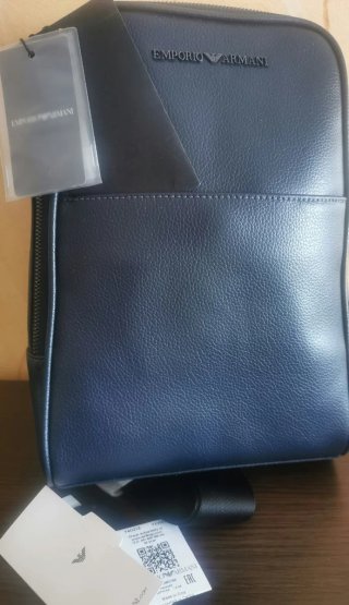 Bandolera Emporio Armani Azul