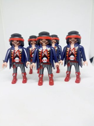 Set de 5 Figuras Playmobil Piratas