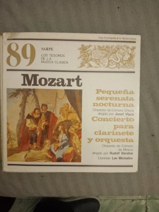 Vinilo Mozart - Los Tesoros de la Música Clásica