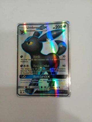 Carta Pokémon Umbreon GX Shining