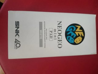 Mando USB NeoGeo Mini Pad Blanco