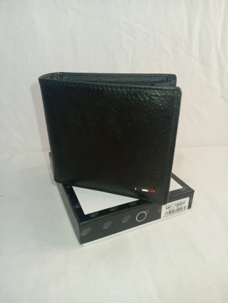 Cartera de Cuero Negra