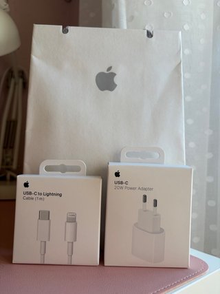 Cargador completo tipo Lightning Apple (nuevo)