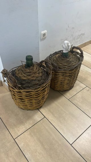 Set de 2 Garrafas Damajuanas