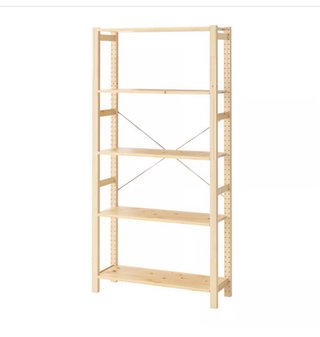 Estantería IKEA de madera