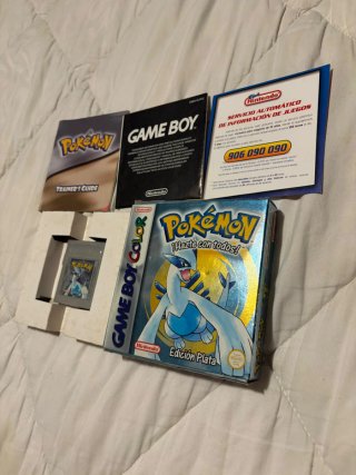 Pokemon Plata Completo Perfecto Estado GBC