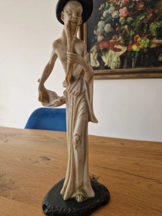 Escultura Campesino Chino 40 cm