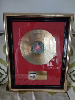 Disco de Oro Pink Floyd