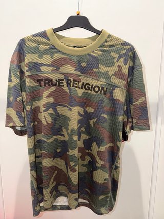 Camiseta True Religion Camuflaje Hombre Nueva