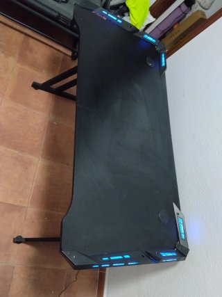Mesa Gamer con Iluminación LED