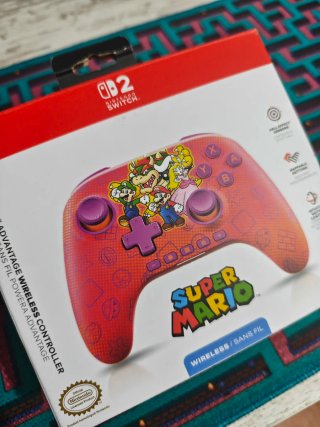 Mando Inalámbrico PowerA Super Mario Switch