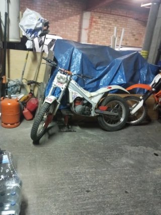 Moto de Trial Gas Gas 250