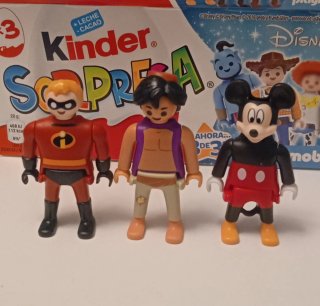 Figuras Playmobil Disney Kinder Sorpresa