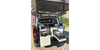 Organizador camper cocina y nevera furgoneta