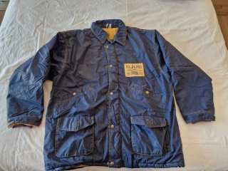 Abrigo estilo Detroit azul