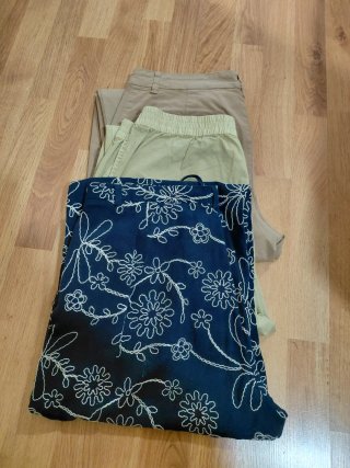 Lote de 3 pantalones variados