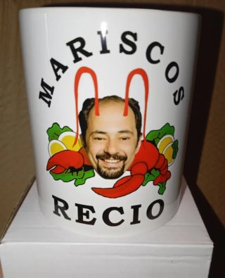 Taza Mariscos Recio la que se avecina Antonio reci