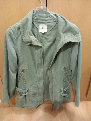 Chaqueta Mng Verde Talla M