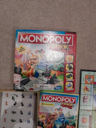 Juego de mesa Monopoly Junior