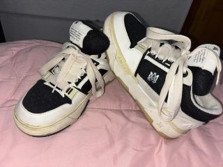 Zapatillas Amiri Blanco y Negro