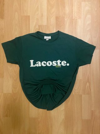 Camiseta Lacoste Verde Talla M
