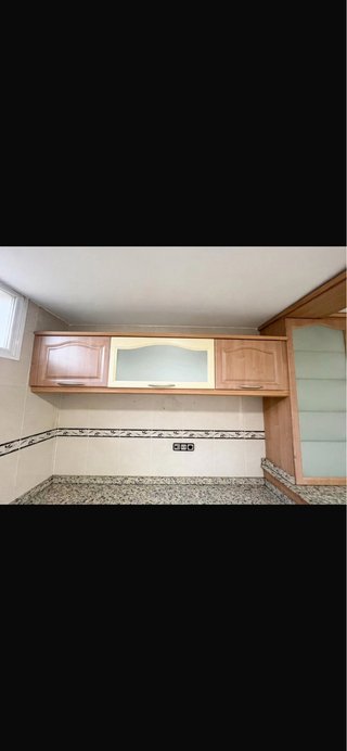 Muebles de cocina altos de madera
