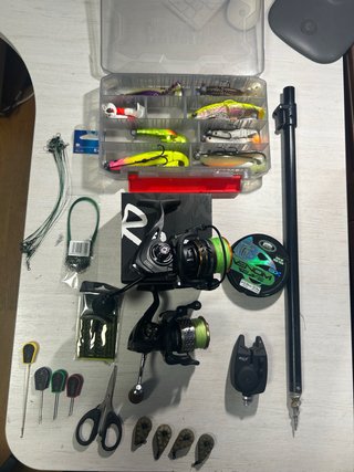 Kit de pesca completo con accesorios