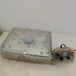 Xbox Clásica Edición Especial Crystal