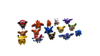 Set de 15 Figuras tipo LEGO Pokémon