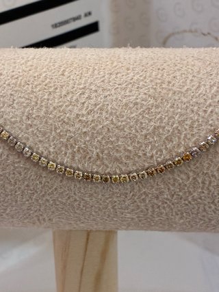 Pulsera Tenis Oro 14k con 2.69 Ct Diamantes