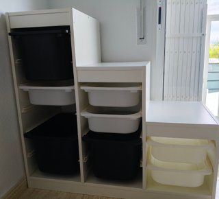 Mueble de almacenaje tipo escalera Ikea
