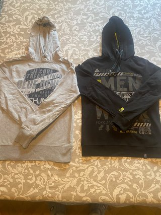 Confezione da 2 felpe con cappuccio