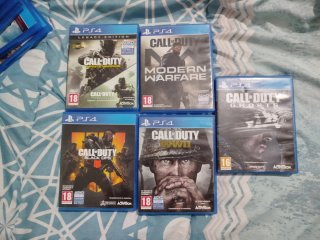Lote 5 Juegos Call of Duty PS4