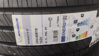 Neumáticos Michelin Primacy 4 ST 245/45 R19 102v