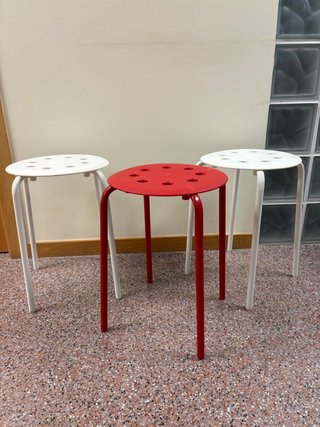 Set de 3 Taburetes Ikea