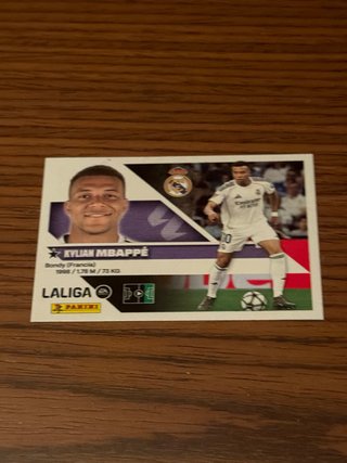 Cromo Panini Kylian Mbappé LaLiga