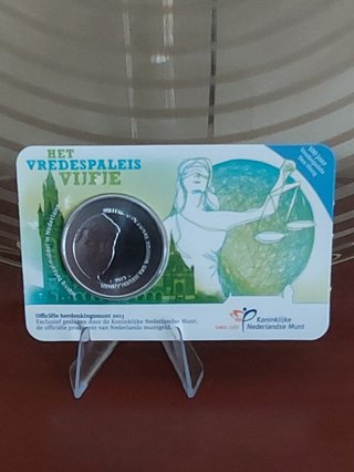 🇳🇱 Países Baixos 5€ Centenário do Palácio da Paz