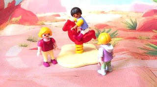 Lote BALANCÍN PARQUE con NIÑOS Playmobil INFANTIL