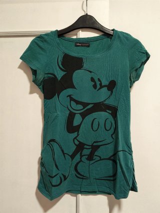 Camiseta Verde Mickey Mouse