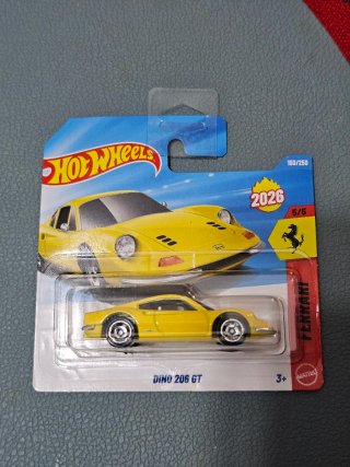 Hot Wheels Ferrari Dino 206 GT