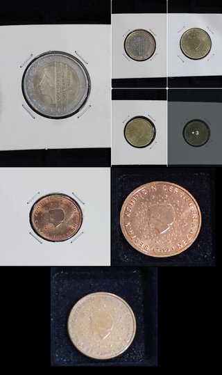 🇳🇱 Países Baixos Pack 8 Moedas Euro