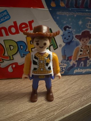 Figura Woody Playmobil Kinder Sorpresa