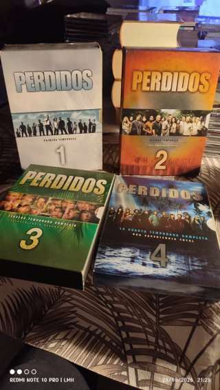 Perdidos (Lost) - Temporadas 1 a 4 en DVD