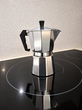 Cafetera Italiana de Acero Inoxidable